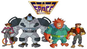 Captain Simian & the Space Monkeys kép