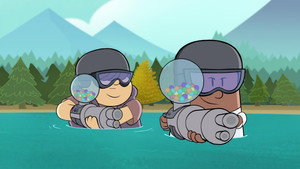 Alsógatyás kapitány fergeteges kalandjai 3. évad Ep.7 Captain Underpants and the Cunning Combat of the Covert Camoflush