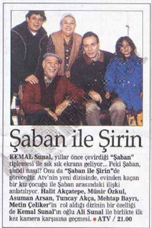 Şaban ile Şirin poszter