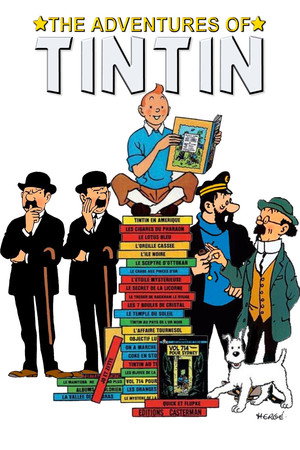 Tintin kalandjai poszter