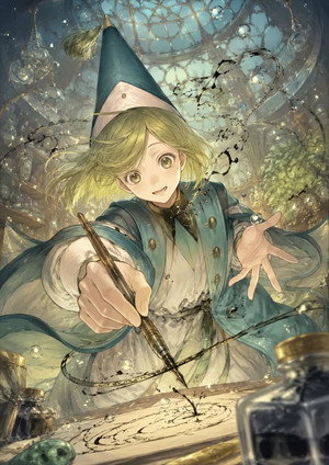 とんがり帽子のアトリエ poszter