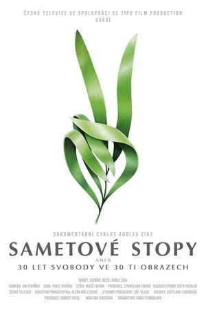 Sametové stopy poszter