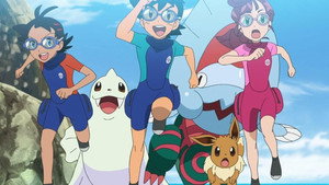 Pokémon Pokémonmester: Utazás Ep.15 Földön, vízen és a jövőben