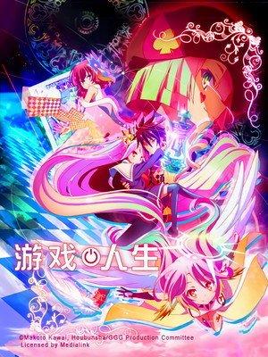 ノーゲーム・ノーライフ poszter