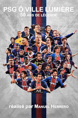 PSG City of Lights, 50 years of legend poszter
