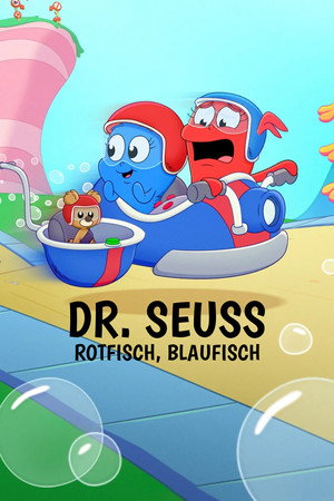 Dr. Seuss: Piros hal, kék hal poszter