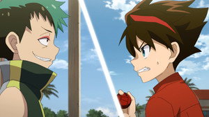 Bakugan: Bunyóbolygó 1. évad Ep.3 Le a zsarnokokkal/Népszerűség vagy barátság