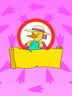 Miss Mallard nyomoz poszter