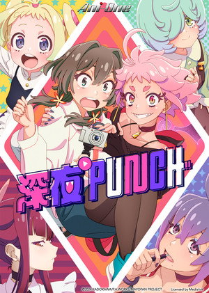 真夜中ぱんチ poszter