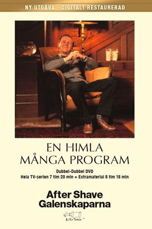 En himla många program poszter