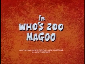 What's New, Mr. Magoo? 1. évad Ep.4 4. epizód