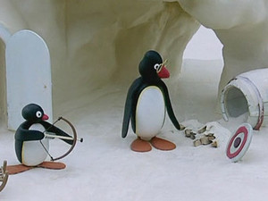 Pingu 4. évad Ep.8 Pingu, az íjász