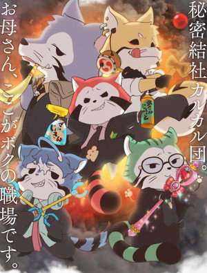 あらいぐま カルカル団 poszter