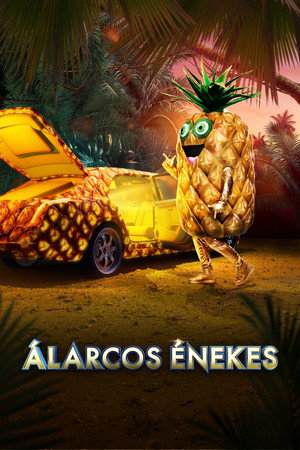 Álarcos énekes poszter