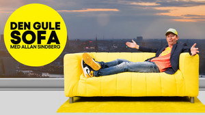 Den gule sofa med Allan Sindberg kép
