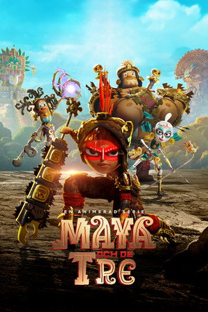Maya és a három harcos poszter