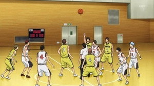 黒子のバスケ 2. évad Ep.3 3. epizód