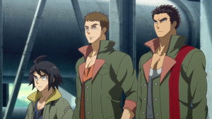 Mobile Suit Gundam: Vasvérű árvák 1. évad Ep.22 Távol még az otthon