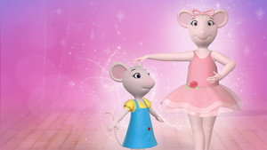 Angelina balerina 3D kép