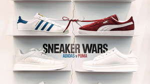 Sneakerháborúk: Adidas vs. Puma kép