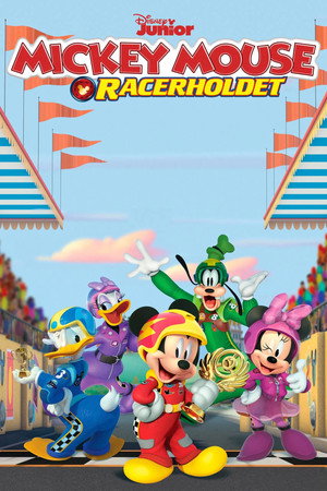 Mickey és az autóversenyzők poszter