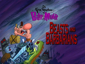 Billy és Mandy kalandjai a kaszással 1. évad Ep.15 Barbárok és fenevadak