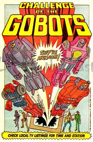 Challenge of the GoBots poszter