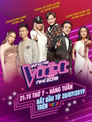 Giọng hát Việt nhí 7. évad (2019-07-20) poszter