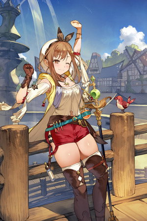 ライザのアトリエ 〜常闇の女王と秘密の隠れ家〜 poszter