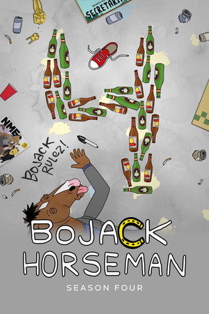 BoJack Horseman 4. évad (2017-09-08) poszter