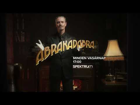 Abrakadabra - titokzatos bűvészettörténet vasárnap 17:00-tól a Spektrumon!